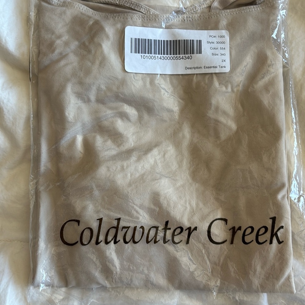 Cold water Creek Essential Tank